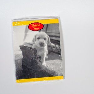 Golden Retriever Thank You Cards